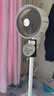 創(chuàng)維【全屋驅(qū)蚊】空氣循環(huán)扇家用電風(fēng)扇落地扇2025新款大風(fēng)量語音遙控輕音節(jié)能臥室小風(fēng)扇Q522 白咖色 曬單實拍圖
