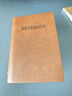 嘉然恒 A7活頁(yè)本口袋本商務(wù)高顏值隨身便攜迷你小本子可拆卸替換內芯筆記本本子手賬本小號記事本定制 棕色 曬單實(shí)拍圖