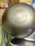 一世一屋純鈦炒鍋物理不粘鍋炒菜鍋家用無涂層輕便鈦鍋燃氣灶煎煮炒一體鍋 純鈦炒鍋+鍋蓋(適合1-4人) 32cm 曬單實拍圖