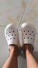 斯凱奇（Skechers）怪獸洞洞鞋涼鞋女士夏季厚底泡泡鞋軟底透氣沙灘鞋溯溪鞋111581 曬單實拍圖