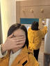 OUTDOOR PRODUCTS【黃亦玫同款】三合一沖鋒衣女羽絨內(nèi)膽秋冬防風夾克外套向日葵黃 曬單實拍圖