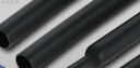 瑪仕福 3倍熱縮管雙壁帶膠熱塑管加厚防水絕緣黑色電線(xiàn)保護套管 12.7mm（5米）*1卷 曬單實(shí)拍圖