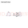 施華洛世奇（SWAROVSKI）耳釘耳環(huán)耳飾女度假風(fēng)輕奢小眾送女友畢業(yè)禮物女 Constella鍍白金1800046 曬單實(shí)拍圖