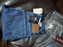Levi's【商場(chǎng)同款】李維斯501經(jīng)典直筒女士牛仔褲復(fù)古顯瘦 藍(lán)色 24 (28) 曬單實(shí)拍圖