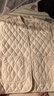 皮爾卡丹（pierre cardin）棉衣棉服女秋冬季菱格夾棉輕薄小棉襖2025新款短款純色外套 米白色 L:【建議110-120斤】 曬單實(shí)拍圖