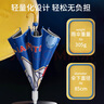 葆氏兒童雨傘女童遮陽(yáng)傘長(zhǎng)柄卡通小學(xué)生直柄晴雨兩用黑膠傘紫色 曬單實(shí)拍圖
