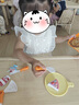 幼歌（YOUGE）嬰幼兒2024新款甜美法式連衣裙柔軟親膚高級(jí)小立領(lǐng)裙子 柔白 100 cm 曬單實(shí)拍圖