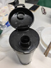 特百惠（Tupperware）茶韻500ML塑料杯男女士學(xué)生夏季運(yùn)動(dòng)水杯子戶外便攜大容量 酷炫黑 曬單實(shí)拍圖