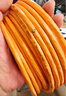 秋葉原（CHOSEAL）原裝六類(lèi)網(wǎng)線(xiàn)【工程版0.57±0.02mm】CAT6純銅線(xiàn)芯非屏蔽千兆網(wǎng)線(xiàn)橙色100米 QS2619CT100S 曬單實(shí)拍圖