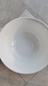 陶相惠陶瓷米飯碗套裝家用釉下彩10個(gè)高腳碗防燙湯碗5英寸純白骨瓷飯碗 曬單實(shí)拍圖