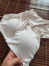 小野七天辣妹帶胸墊吊帶小背心女夏季純欲外穿性感打底衫短款抹胸上衣 白色 均碼【建議體重75-125斤】 曬單實(shí)拍圖