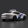 索迪兒童玩具男孩警車合金玩具車保時(shí)捷小汽車模型仿真回力車生日禮物 曬單實(shí)拍圖