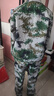 迪伽洛純棉t恤軍訓(xùn)迷彩服全套男女大學(xué)生夏季薄款訓(xùn)練服初高中短袖套裝 灰迷【斜紋棉外套+褲+純棉T+帽腰 175(適合身高170-175CM) 曬單實(shí)拍圖