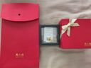 周六?，m瑯蝴蝶黃金耳墜耳飾女生日禮物計價(jià)A0913629一對約2.35g 曬單實(shí)拍圖