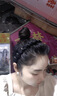 SO SOUL高級(jí)感水鉆波浪發(fā)箍女蓬松高顱頂氣質(zhì)發(fā)飾新款麻花洗臉壓發(fā)箍頭箍 水鉆黑色 曬單實(shí)拍圖