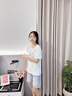 真維斯女童套裝夏季兒童短袖牛仔短褲薄款夏裝女孩可愛兩件套時(shí)尚童裝 白+淺藍(lán) 140 曬單實(shí)拍圖