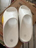 卡爾美（KELME）拖鞋男戶外健身運(yùn)動(dòng)拖鞋沙灘厚底情侶時(shí)尚涼拖 白黃 43 曬單實(shí)拍圖