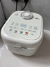 美的（Midea）電飯煲電飯鍋5升家用5-8-10人青瓷鼎釜22分鐘雜糧飯煲仔飯蛋糕多功能智能預約煮粥微壓防溢蒸飯鍋 特色快手菜【青瓷抗菌鼎釜】飛快煮系列 5L 曬單實(shí)拍圖