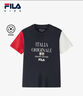 FILA KIDSx原田治聯(lián)名系列斐樂兒童短袖T恤2025夏季大童上衣 曬單實拍圖