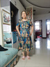 ac mmng品牌真絲連衣裙女2025新款夏季感名媛氣質(zhì)媽媽百搭桑蠶絲裙子 花色 3XL 適合135斤-145斤穿著 曬單實拍圖