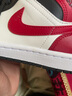 耐克（NIKE）女鞋AIR JORDAN1 MID女子AJ1復古緩震籃球鞋休閑板鞋 BQ6472-160 37.5 曬單實(shí)拍圖