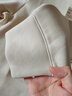 無印良品（MUJI） 女式 雙層編織 運動衫 女士衛(wèi)衣女款秋季休閑 上裝 象牙色 M (160/84A) 曬單實拍圖