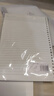 齊心(Comix)文具A5/60張活頁本替芯20孔筆記本子活頁紙考研復習作業(yè)本橫線單本ECNA560 曬單實拍圖