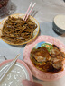 樂(lè )扣樂(lè )扣（LOCK&LOCK）嬰兒輔食盒寶寶耐熱玻璃輔食碗可冷凍儲存保鮮盒 豆綠方形230ML*3 曬單實(shí)拍圖