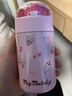 名創(chuàng)優(yōu)品（MINISO）三麗鷗系列公仔保溫杯280ml 迷你小巧可愛高顏值卡通少女心水杯大 粉色-My Melody美樂蒂 曬單實(shí)拍圖