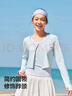 森馬（Semir）UPF100+|涼感防曬衣女短款圓領(lǐng)正肩開衫2025夏空調(diào)衫109325108001 曬單實(shí)拍圖