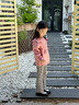 moonkids女童洋氣微喇褲子2025春夏新款兒童波點(diǎn)喇叭褲韓版小女孩長褲夏裝 兩條裝【18361黑色+18328黑色】 110 cm 曬單實(shí)拍圖