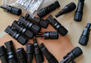 伊萊科（ELECALL）光伏連接器mc4并聯(lián)接頭光伏組件接頭 公母插頭防水耐燃 加厚銅芯 1000V/30A （10套/包） 曬單實(shí)拍圖