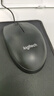 羅技（Logitech）M100r有線鼠標(biāo) 中大手鼠標(biāo)有線 筆記本電腦商務(wù)辦公鼠標(biāo)有線辦公 usb鼠標(biāo)Mac家用對稱商務(wù)企業(yè)采購 M100r黑+鼠標(biāo)墊 曬單實(shí)拍圖