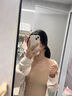 都市麗人保暖背心女無袖內(nèi)搭肌底衣女士背心帶胸墊吊帶秋冬保暖修身顯瘦 秋冬保暖背心美膚保暖-膚色 L （105-125斤） 曬單實(shí)拍圖