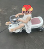樂卡（Lecoco）扭扭車1-3歲防側(cè)翻搖搖車加長車身兒童車聲光款 費(fèi)格絲絨摩卡 曬單實(shí)拍圖