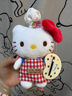 迪士尼正版HelloKitty包包掛件鑰匙扣眼鏡哈嘍kt貓玩偶公仔閨蜜女生禮物 小畫家套裝kitty【正版】 曬單實(shí)拍圖