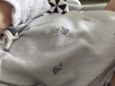 乖奇熊女寶寶連體包屁衣夏季薄款公主新生嬰兒三角哈衣和尚服彈力 曬單實(shí)拍圖
