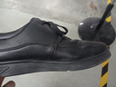 強人透氣簡(jiǎn)約商務(wù)皮鞋軟面軟底通勤工作鞋男鞋 JDA3512009 黑色 41 曬單實(shí)拍圖