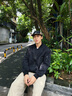 KAMA卡瑪工裝風立領夾克2025新款秋季男裝拉鏈口袋立體剪裁外套 黑色 M 曬單實拍圖