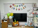 仕彩 生日氣球裝飾定制電視背景墻兒童女寶寶周歲宴場景布置 森林套裝 曬單實拍圖