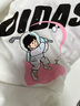 阿迪達(dá)斯（adidas）童裝25夏季女童T恤飾太空人圖案中大童純棉運(yùn)動休閑短袖JM7988 曬單實(shí)拍圖