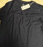 京東京造【情侶純棉T】男士短袖t恤男女同款衣服蘇超定制 黑色 3XL 曬單實(shí)拍圖