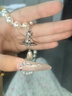 VVIENNE WESTLOCK西太后土星珍珠吊墜項鏈輕奢禮物送女友老婆七夕送女友送禮物 銀-土星吊墜鎖骨鏈 曬單實(shí)拍圖