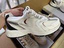 百麗（Belle）【張凌赫同款】灰鯨拼接老爹鞋女運動(dòng)休閑鞋B2543BM5 【張凌赫同色】白/銀/紅-男款 42 (260mm) 曬單實(shí)拍圖