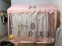 紫優(yōu)晗防摔坐床蚊帳 兒童帳篷室內(nèi)公主女孩男孩睡覺(jué)家用小房子床簾整套 浪漫之旅-玉—A類母嬰級(jí) 寬1.2×1.9m高1.7+趣味床簾 曬單實(shí)拍圖