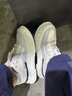 斐樂（FILA）官方男鞋F(xiàn)OSSO川行鞋復(fù)古帆布鞋2025夏季新款運(yùn)動(dòng)休閑鞋 奶白/黃昏灰-GA 40 曬單實(shí)拍圖