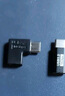 塵土 雙頭type-c接口全功能轉接頭 USB3.1公對公100w轉換器公轉母手機充電延長(cháng)PD轉接 USB3.2公10Gbps轉Type-c母 彎頭 【一個(gè)裝】 曬單實(shí)拍圖