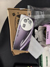 唯我范oppofindx6手機殼findx6pro電鍍銀玻璃新款商務保護套簡約輕薄散熱全包直邊防摔硬殼高級創(chuàng)意男女 OPPOFindX6【羅蘭紫】 電鍍銀玻璃殼 曬單實拍圖
