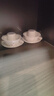 優(yōu)奧一次性餐具套裝20套(碗+杯子+盤(pán)子+勺子+筷子)五件套戶(hù)外聚餐套裝 曬單實(shí)拍圖