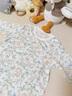 歐孕（OUYUN）嬰兒連體衣兒童睡衣夏季薄款男女童家居服空調(diào)服 天鵝莊園  100cm 曬單實(shí)拍圖